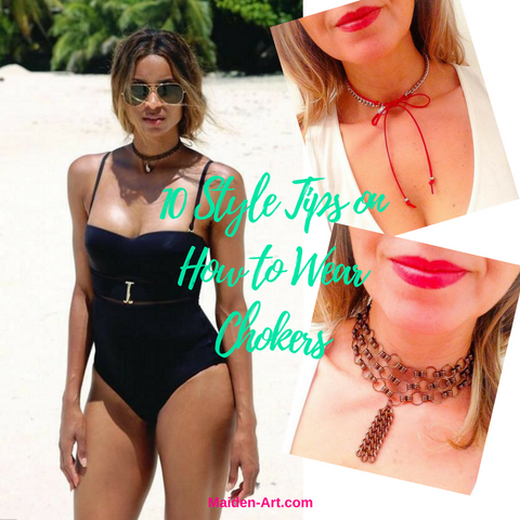 10 Style Tips on How to Wear Chokers