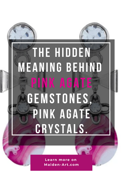 The Hidden Meaning Behind Pink Agate Gemstones, Pink Agate Crystals.