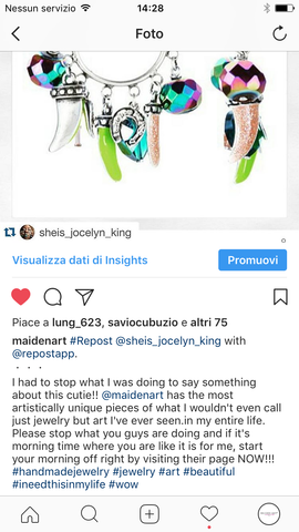 customer review abou maiden-art earrings