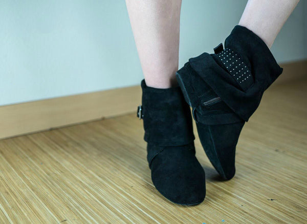 suede dance boots