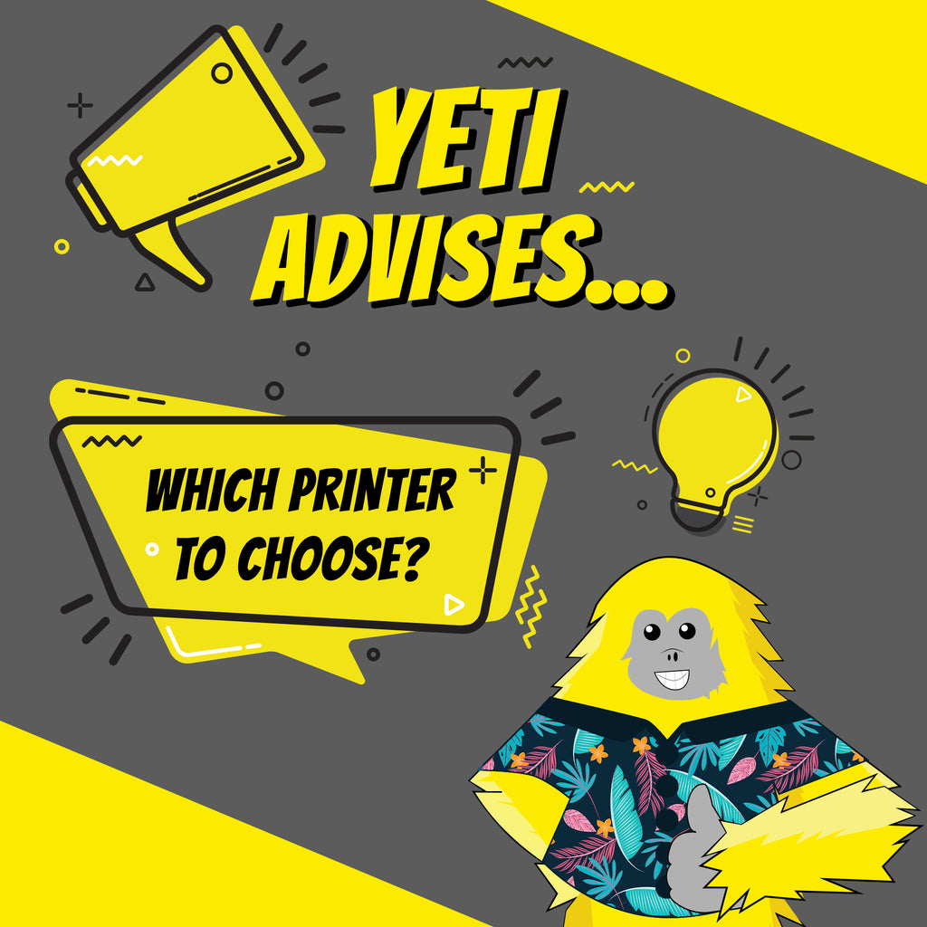 Yellow Yeti advises which printer to choose
