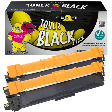 Compatible Brother TN-243 Toner Cartridges by Yellow Yeti 