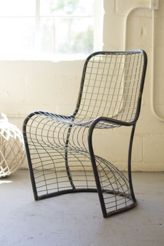 Collins Woven Metal Dining Chair