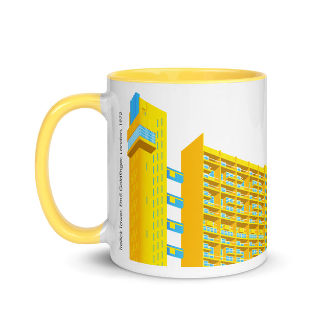 Picture of Trellick Tower Different Coloured Mugs