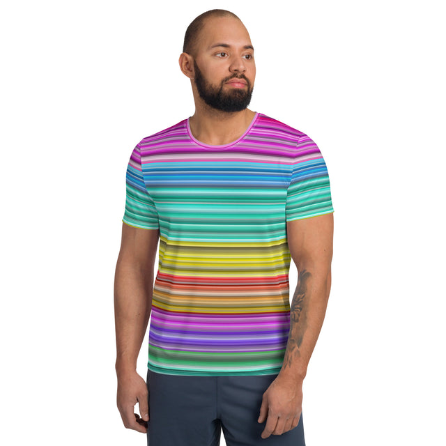 Picture of Colour Gradient Men's Athletic T-Shirt