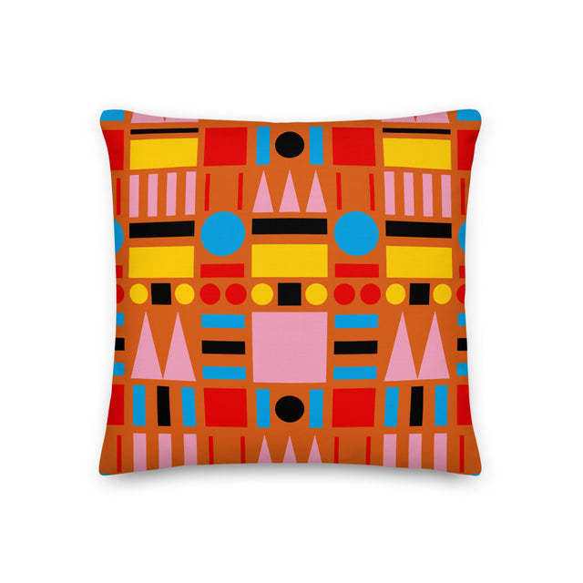 Picture of "Handy Hammersmith & City" Spanish Orange Cushions