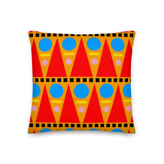 Picture of "Bakerloo Boogie Woogie" Ochre Cushions