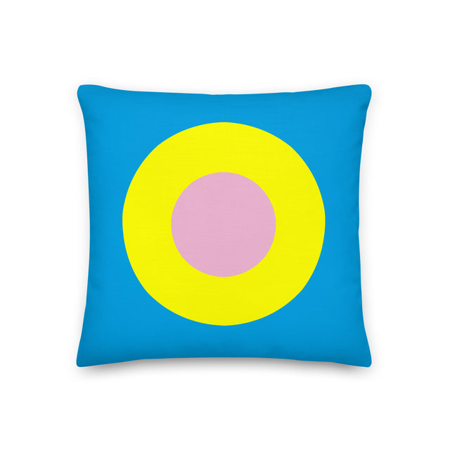 Picture of Sky Blue, Yellow & Pink Single Chromadot Cushions