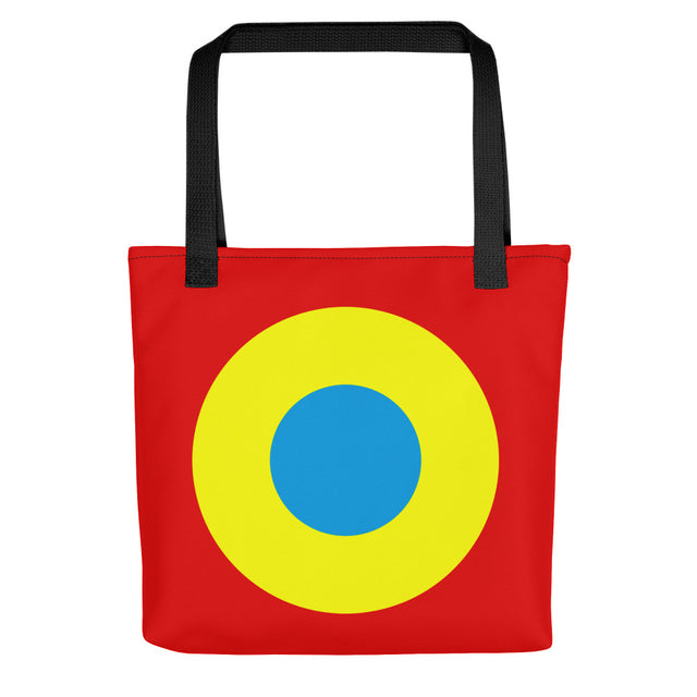 Picture of Scarlet, Blue & Yellow Single Chromadot Tote