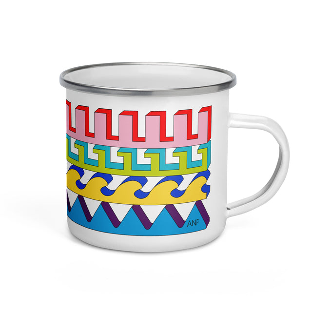 Picture of Entablature Enamel Mug