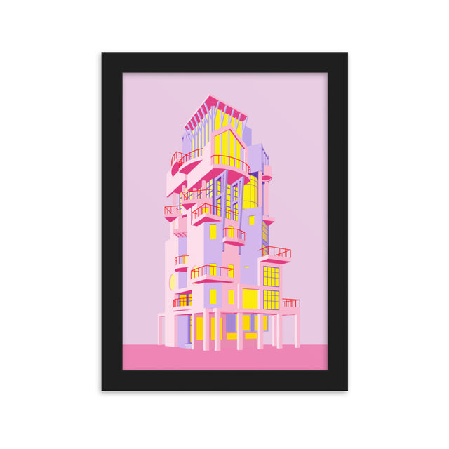 Picture of 2 Trumpeldor Street Framed Print