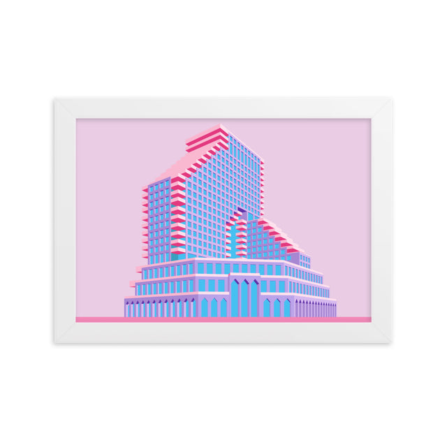 Picture of Opera Tower Framed Print