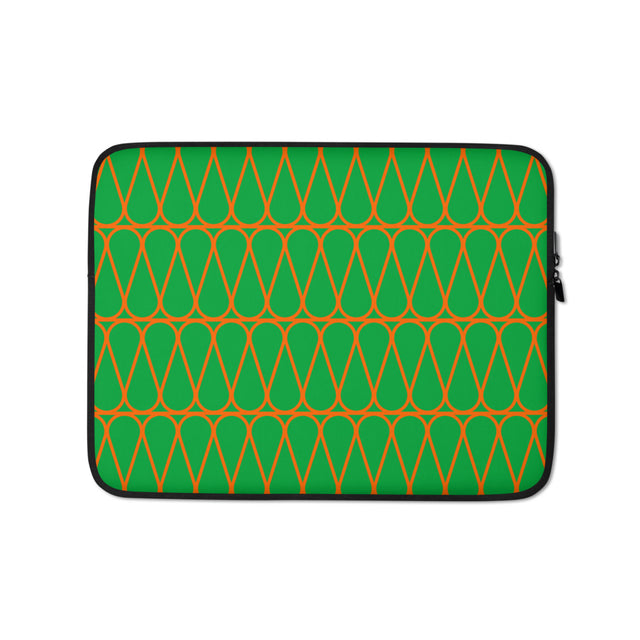 Picture of Green & Orange Well-Insulated Laptop Cases (15" And 13")