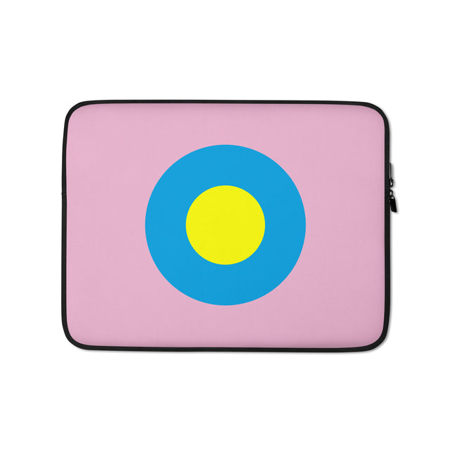 Picture of Carnation Pink, Blue & Yellow Single Chromadot Laptop Cases