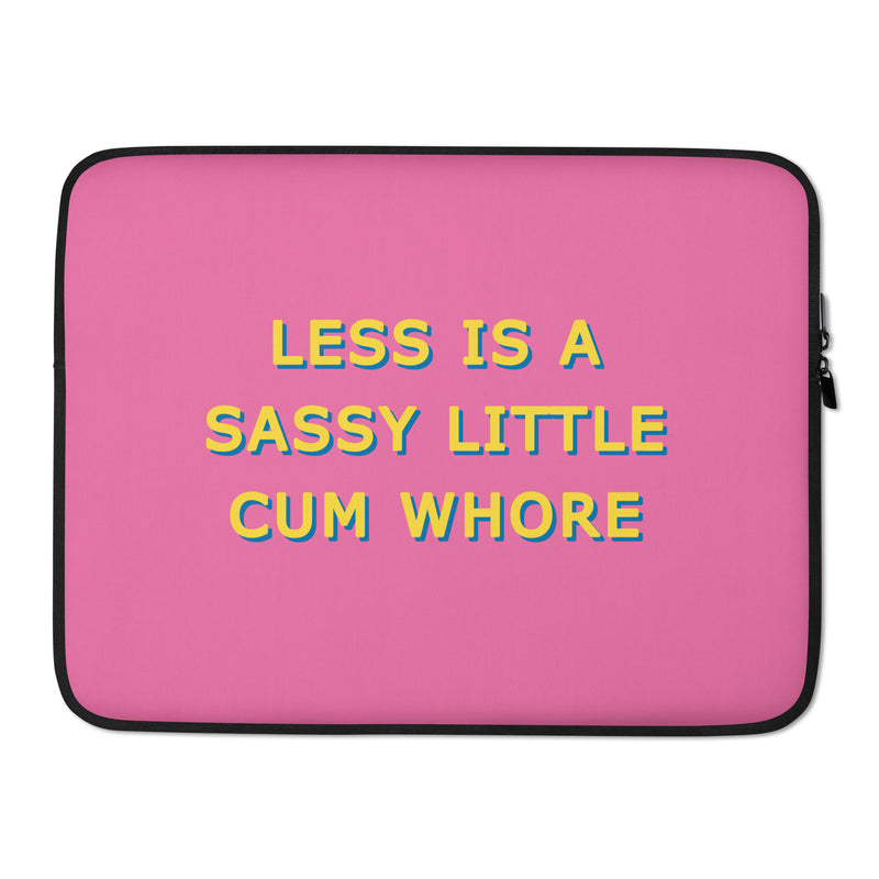 Less Is A Sassy Little Cum Whore Laptop Cases 15 And 13 · Adam Nathaniel Furman