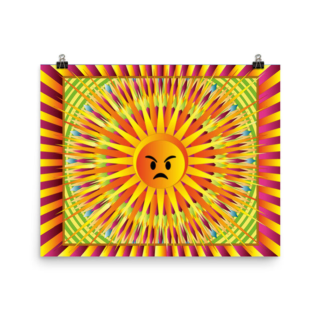 Picture of Angry Sunrise Poster