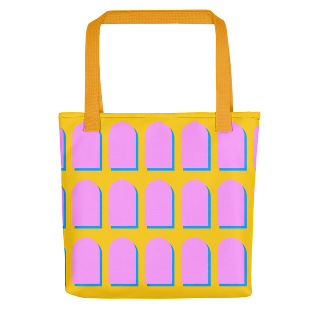 Picture of Pink & Yellow Tote-asseum