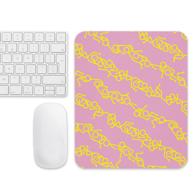 Picture of Rimsulation Pink & Yellow Mouse Pad