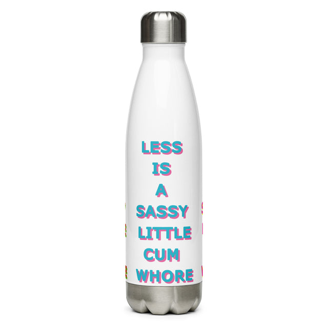 Picture of Less Is A Sassy Little Cum Whore Flask