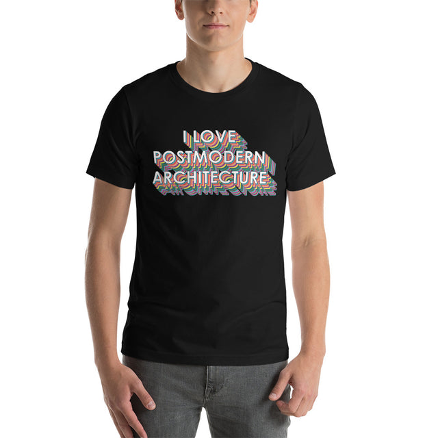 Picture of "I love Postmodern Architecture" Unisex T-Shirts