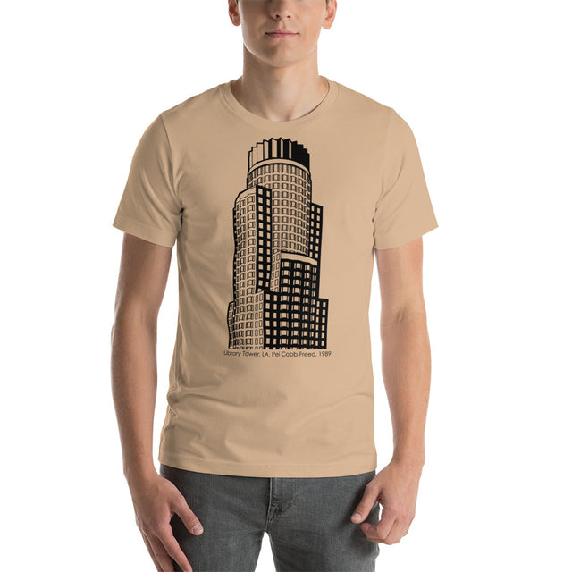 Picture of Library Tower / US Bank Tower LA Unisex T-Shirt