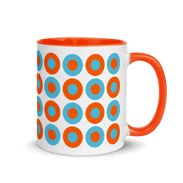 Picture of Orange & Blue Chromadot Mug