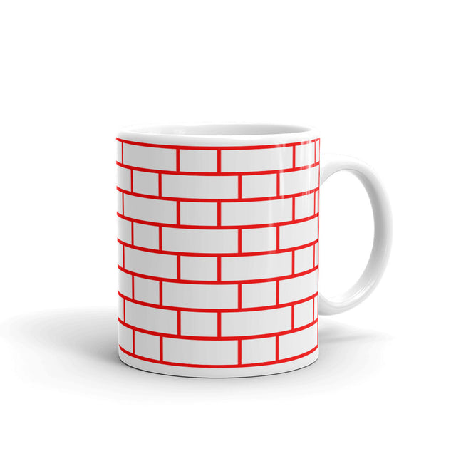 Picture of Flemish Bond Brick Red Hatch Mug