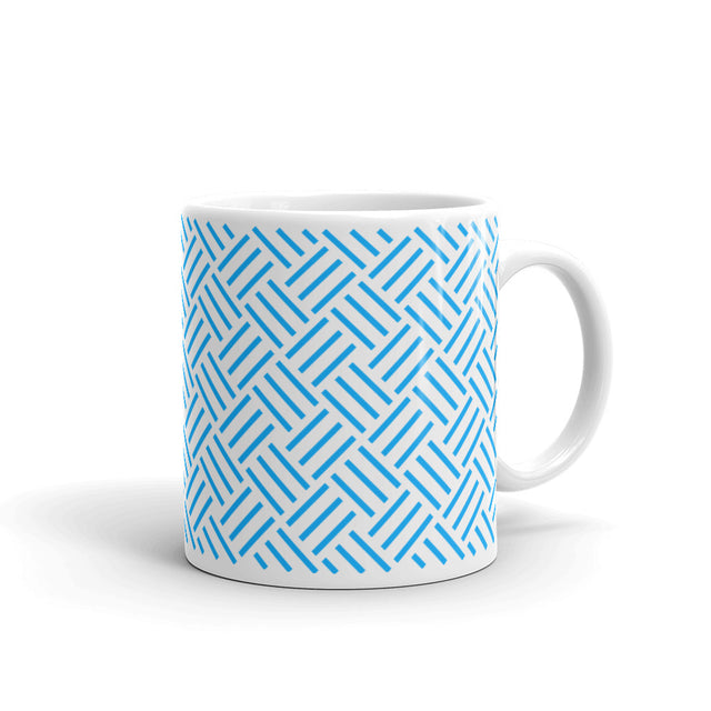 Picture of Earth Blue Hatch Mug