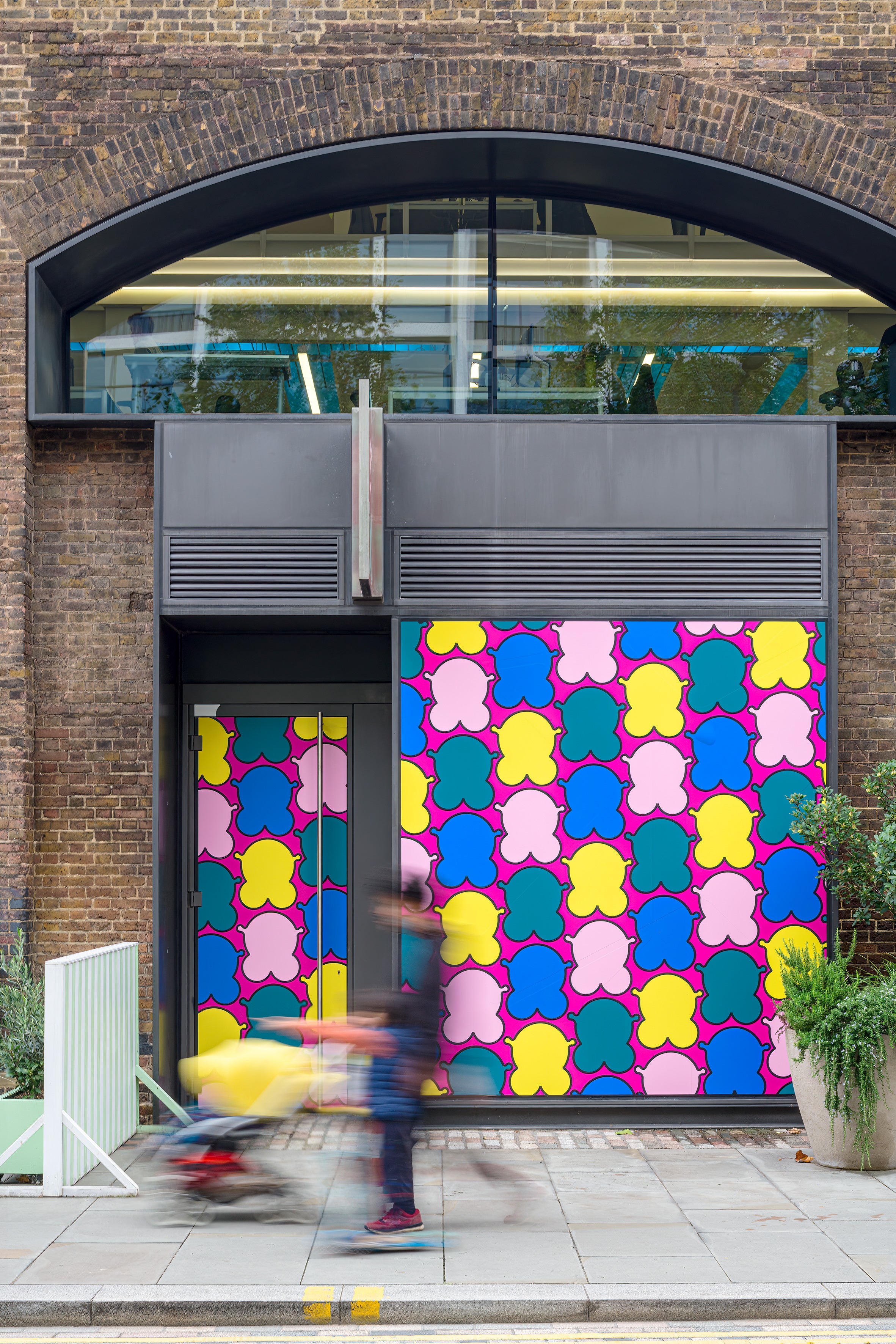 Memo Walls, public artwork in Kings Cross for Argent by Adam Nathaniel Furman