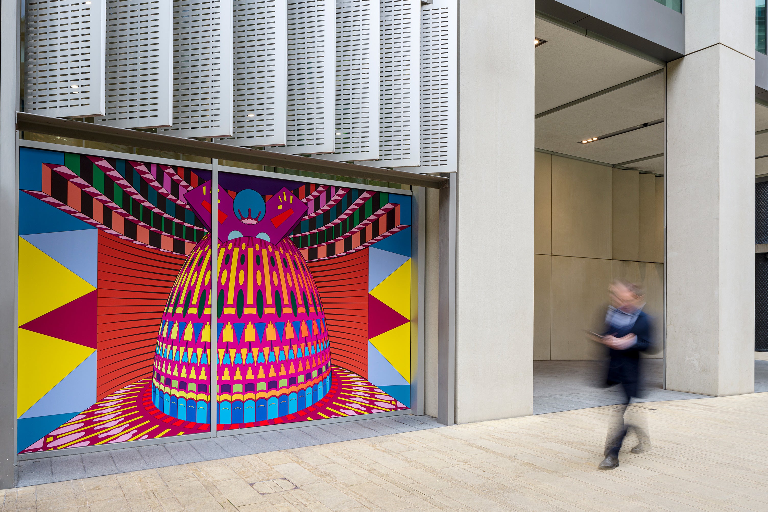 Memo Walls, public artwork in Kings Cross for Argent by Adam Nathaniel Furman