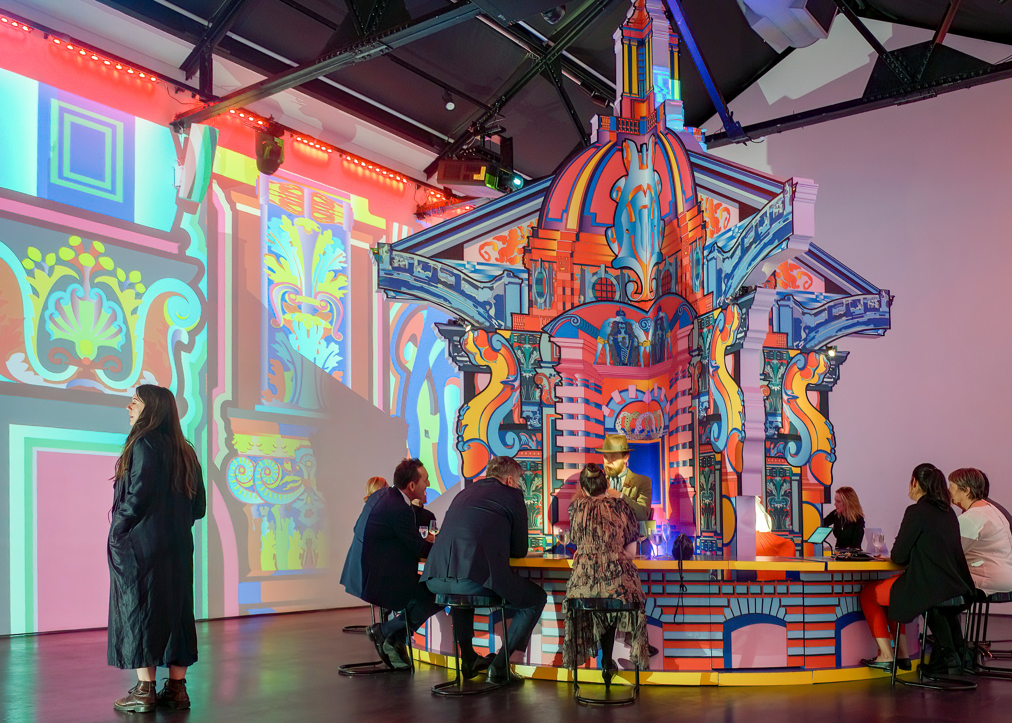 Cupola Britannica, Artificial Intelligence Dining Experience in New York by Atelier Adam Nathaniel Furman