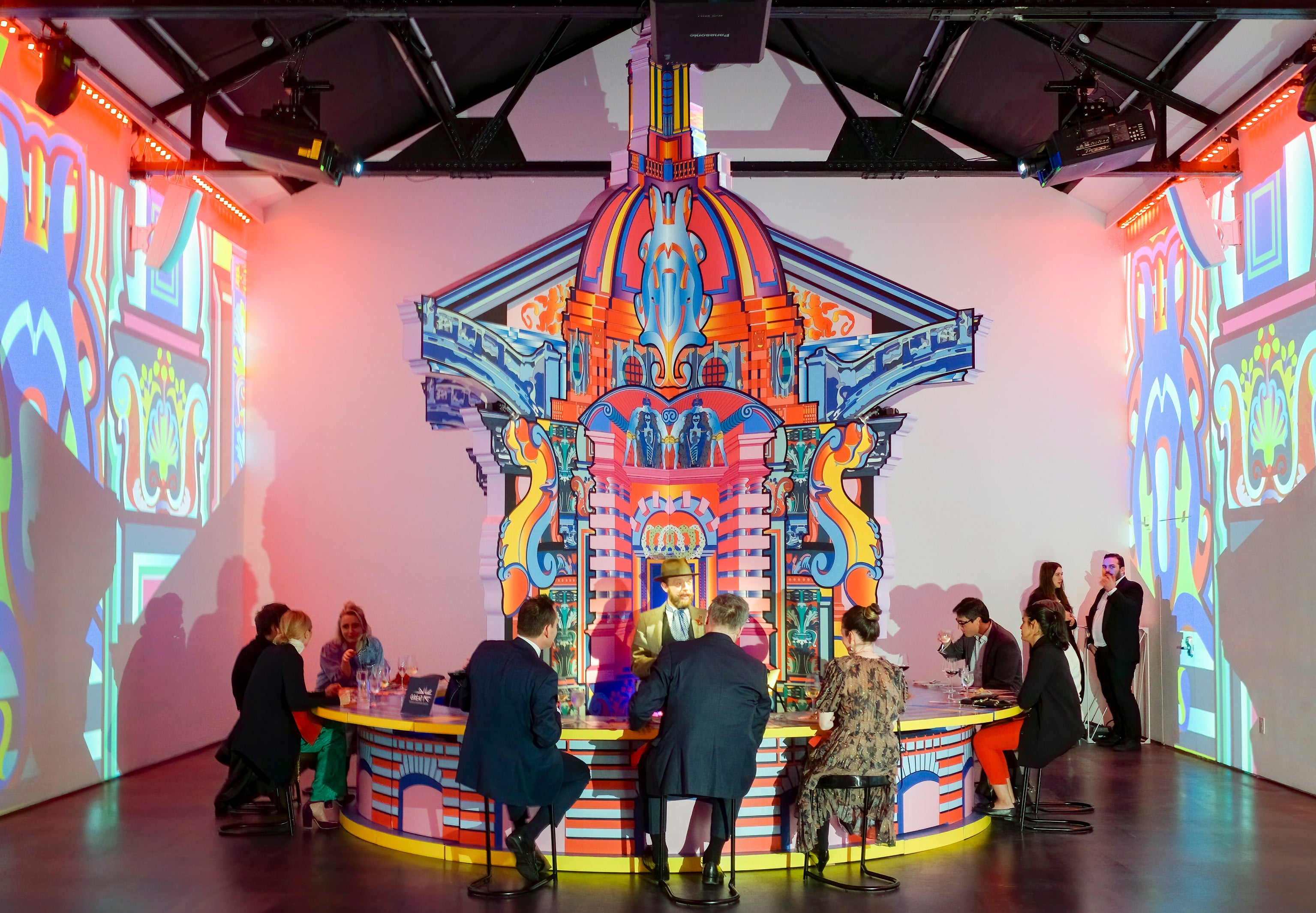 Cupola Britannica, Artificial Intelligence Dining Experience in New York by Atelier Adam Nathaniel Furman