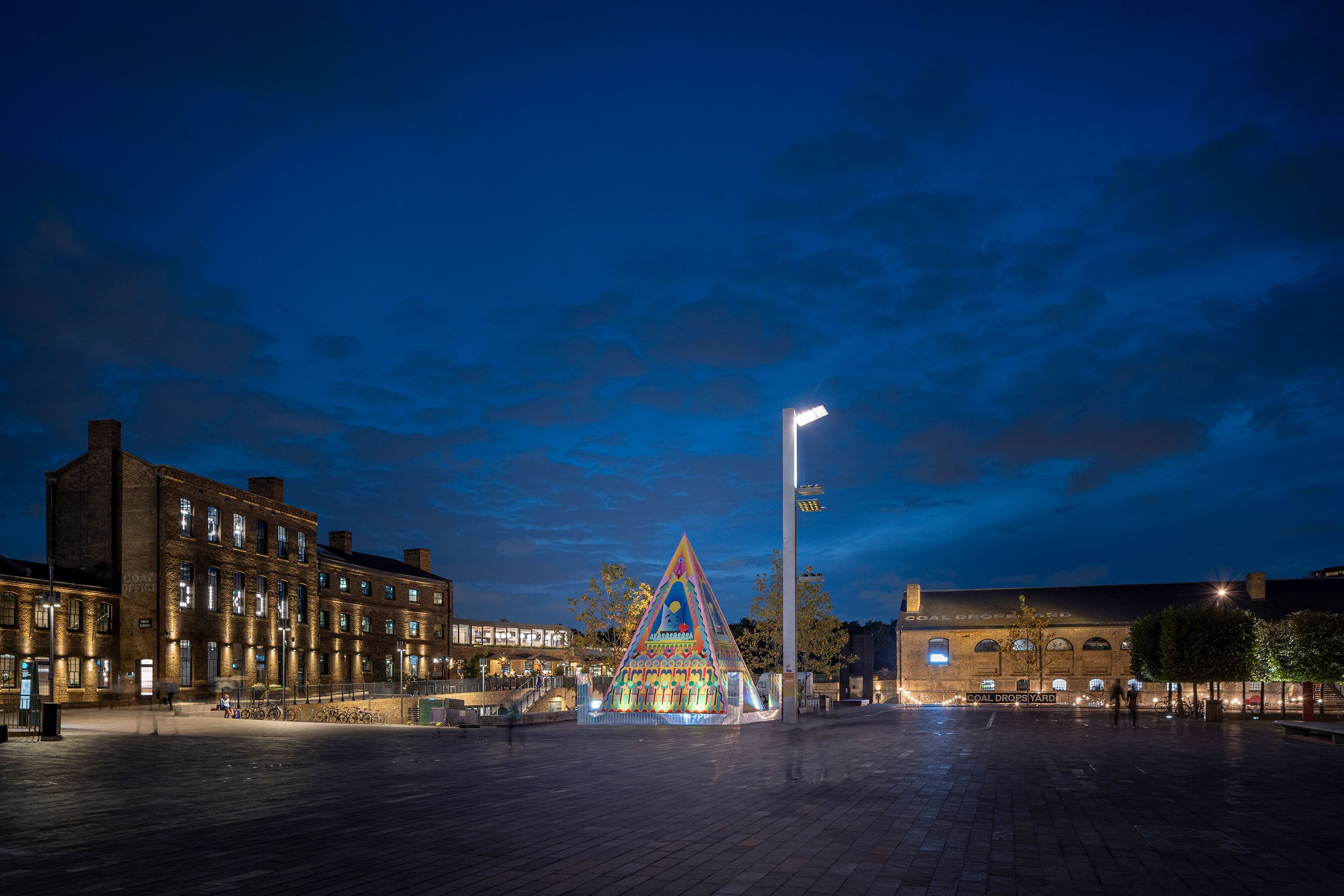 Adam Nathaniel Furman, Proud Little Pyramid, Argent Kings Cross, Public Art Installation