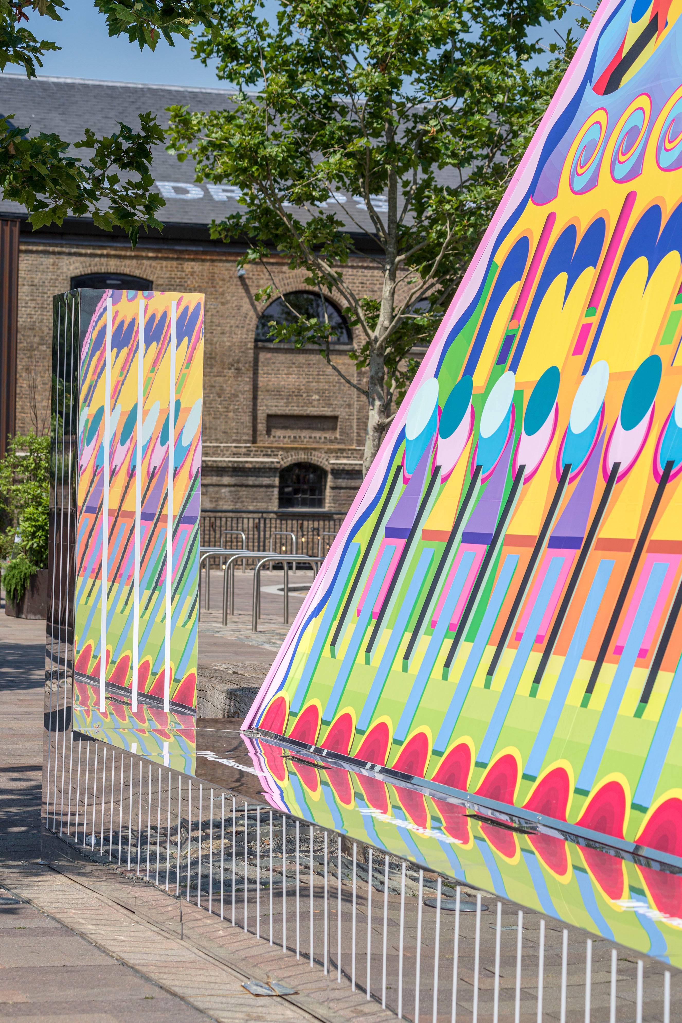 Adam Nathaniel Furman, Proud Little Pyramid, Argent Kings Cross, Public Art Installation