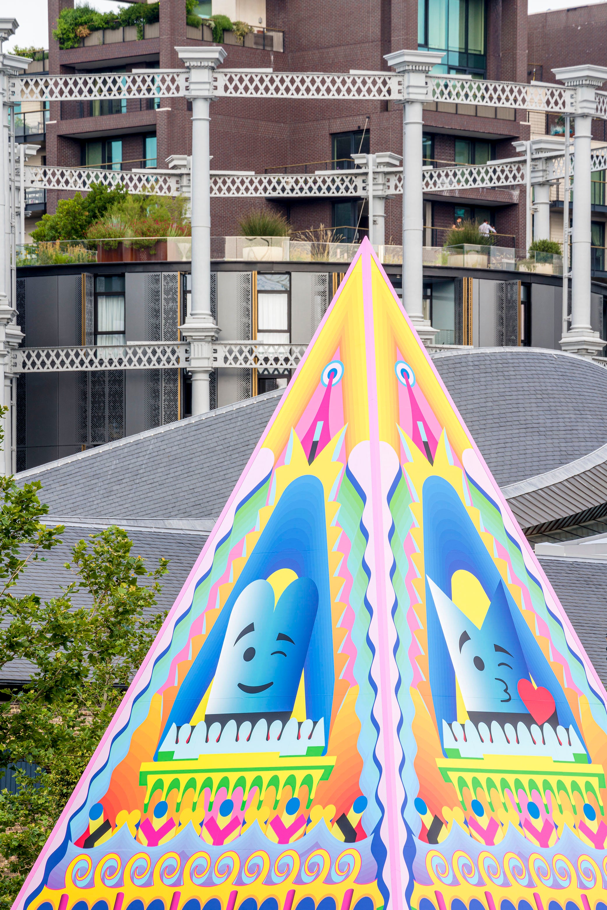 Adam Nathaniel Furman, Proud Little Pyramid, Argent Kings Cross, Public Art Installation