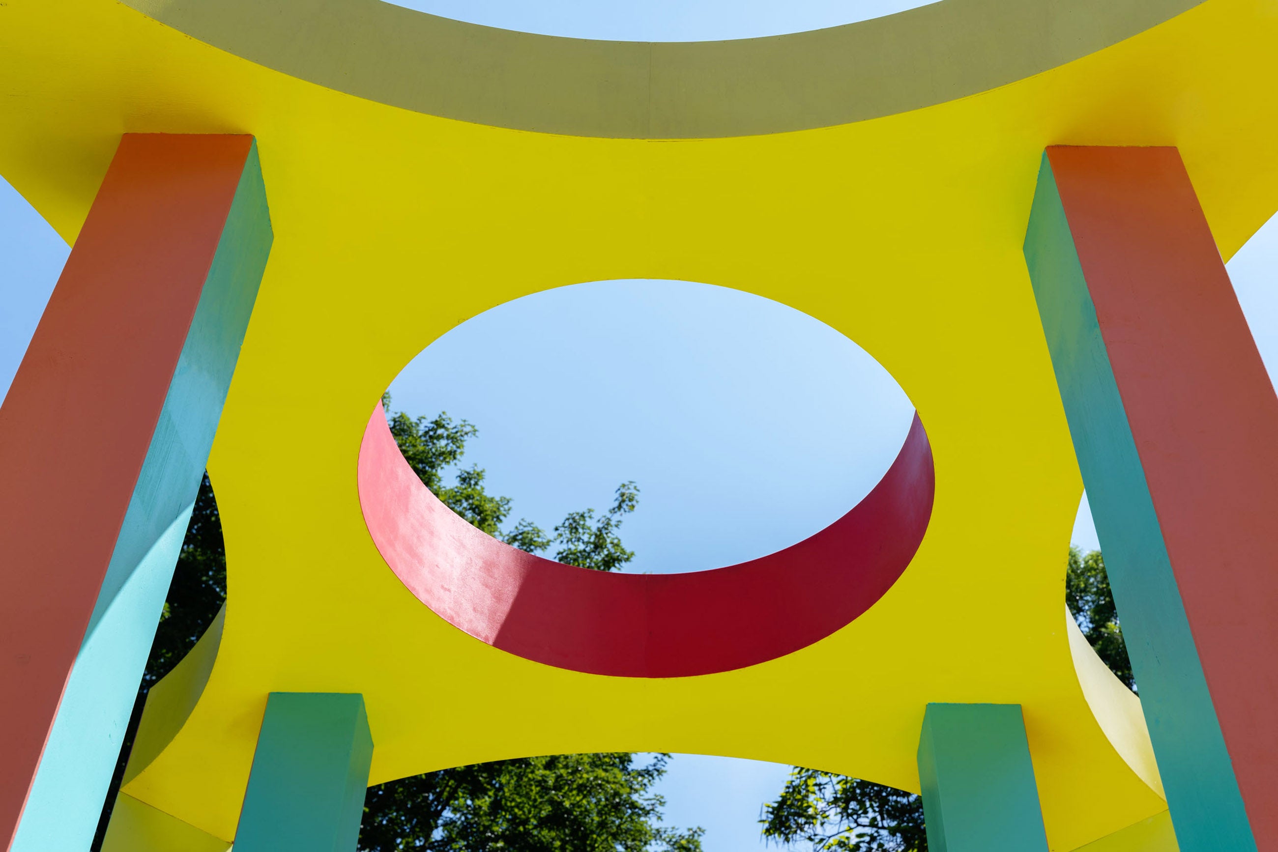 Cassata Pavilion by Adam Nathaniel Furman in Leipzeig, photos by Christian Doeller