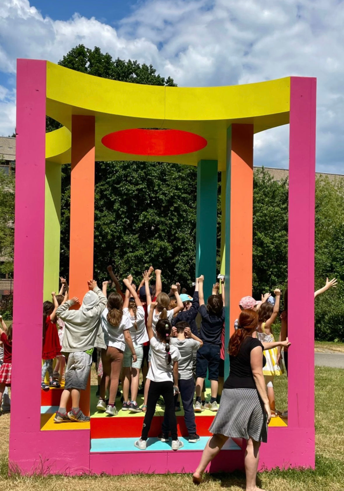 Cassata Pavilion by Adam Nathaniel Furman in Leipzeig