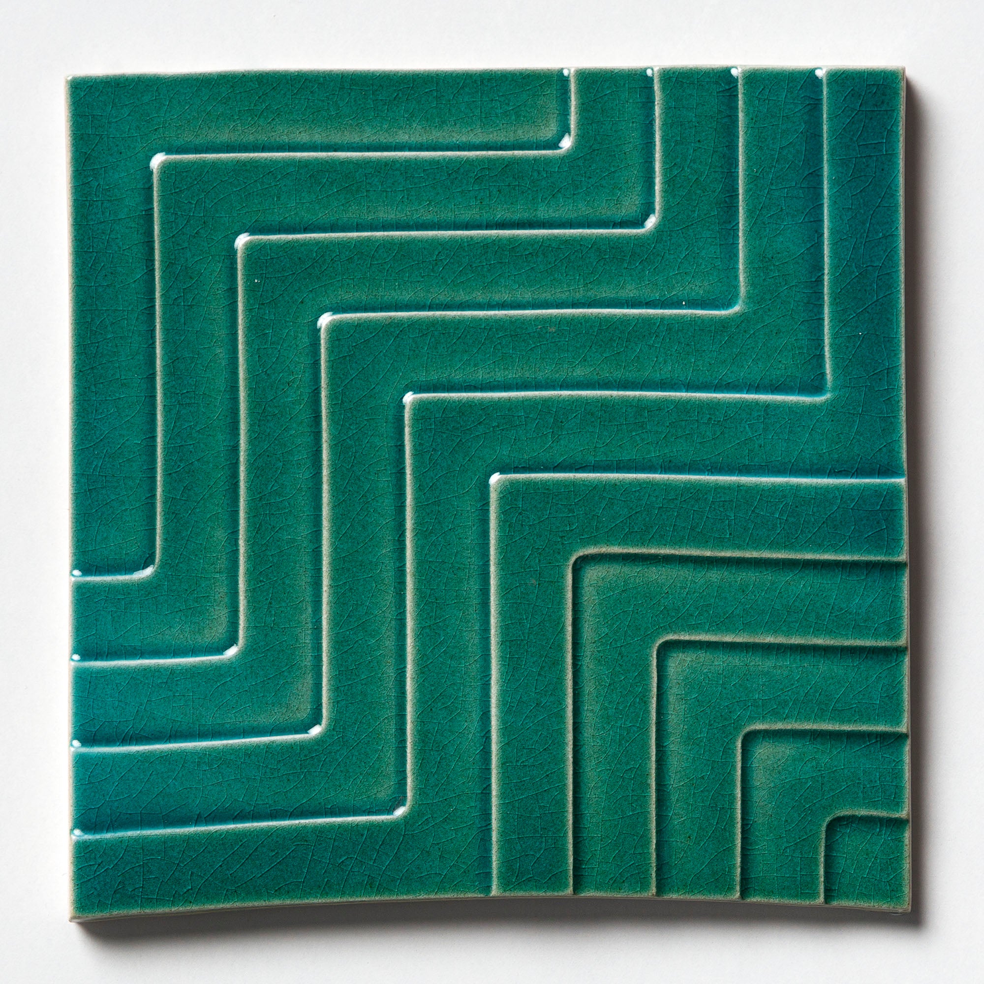 Ziggurat ceramic tiles by Adam Nathaniel Furman