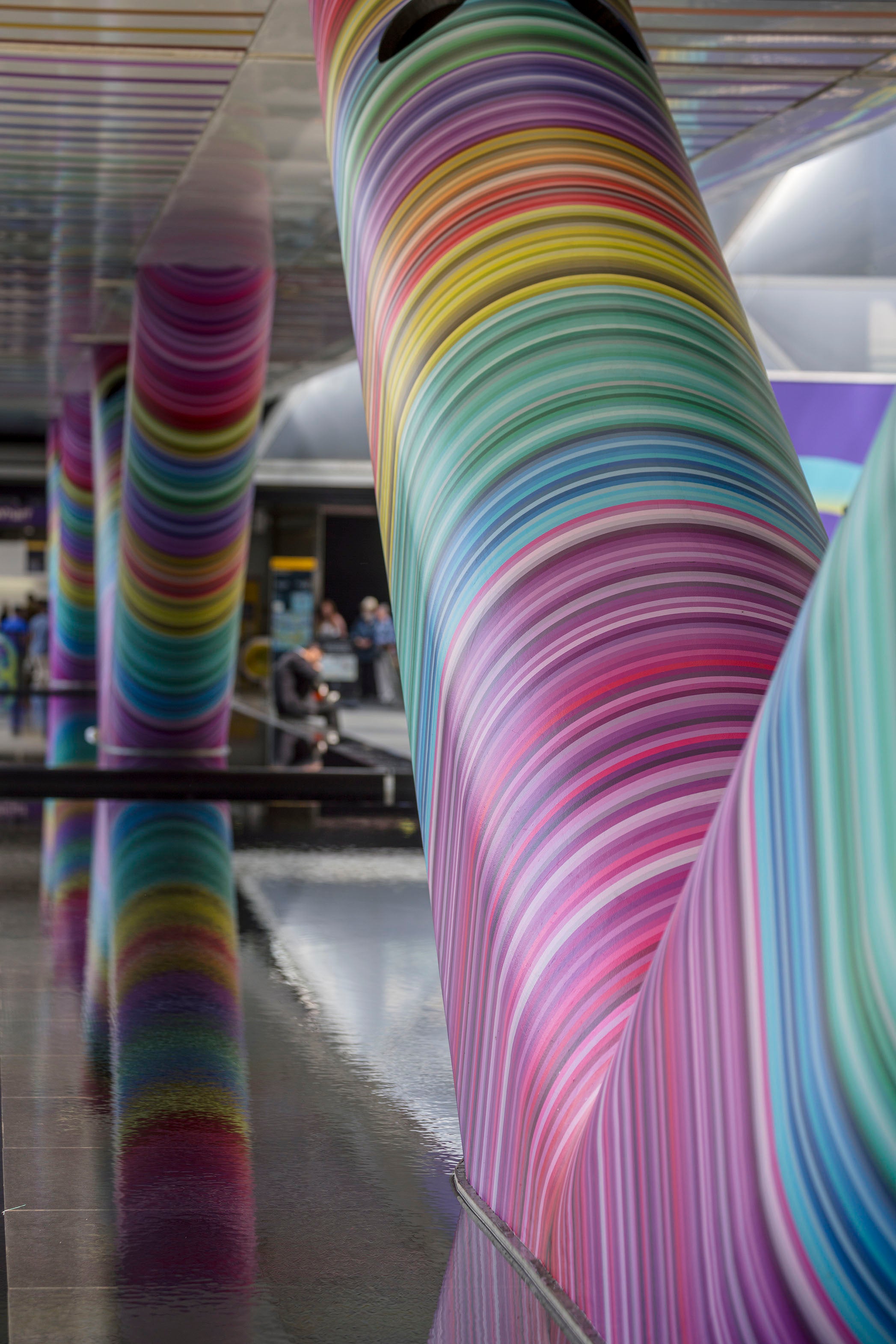 Canary Wharf artwork by Adam Nathaniel Furman