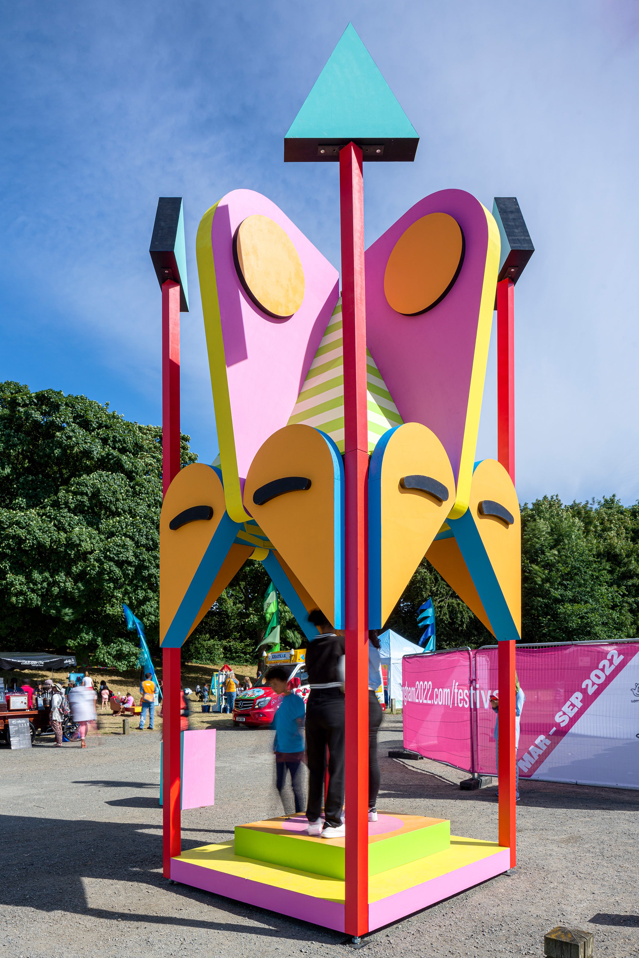 Babs Baldachino by Adam Nathaniel Furman for Fierce at the Commonwealth Games 2022