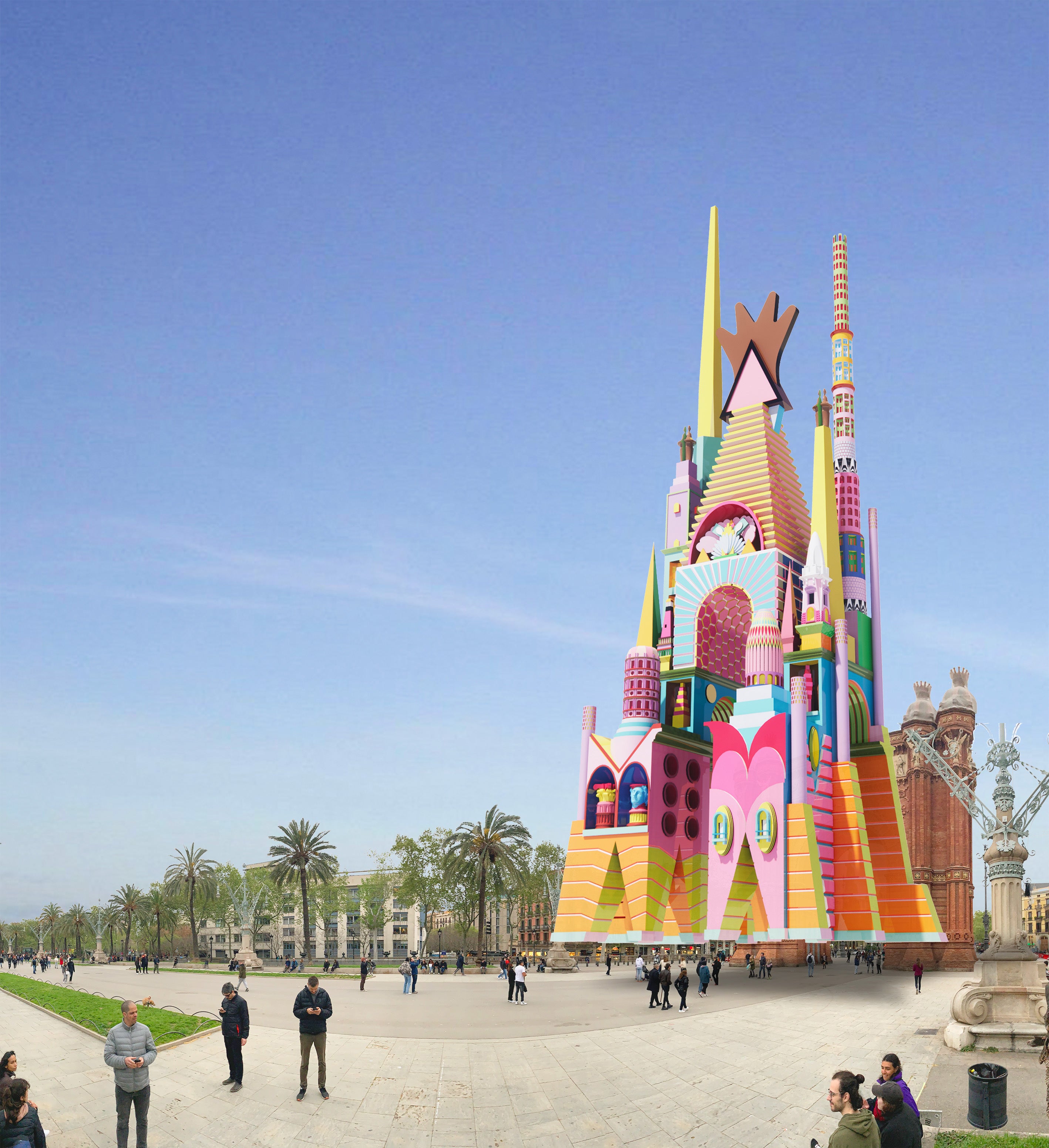 Queer de Triomf by Adam Nathaniel Furman for the Barcelona Architecture Festival