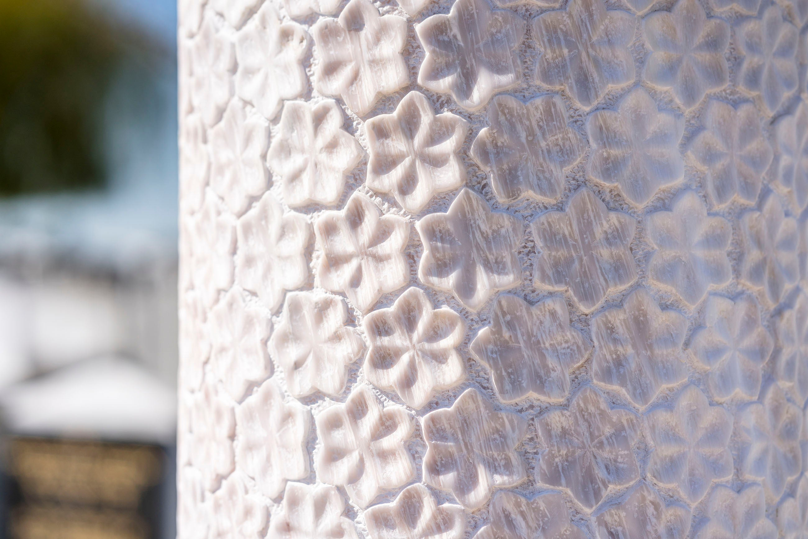 marble Memorial Column by Adam Nathaniel Furman