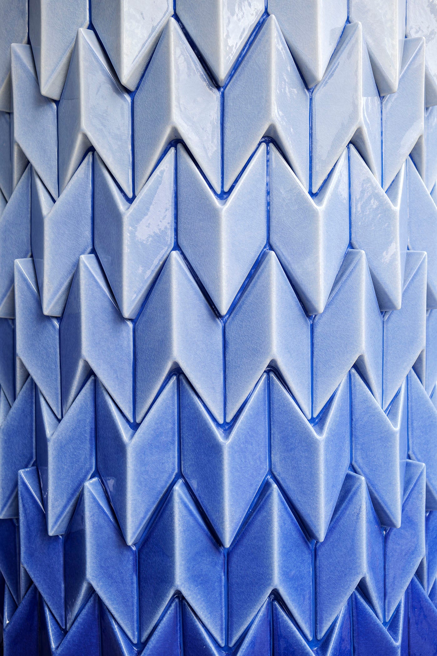 Croydon Colonnade, porcelain public architecture by Adam Nathaniel Furman