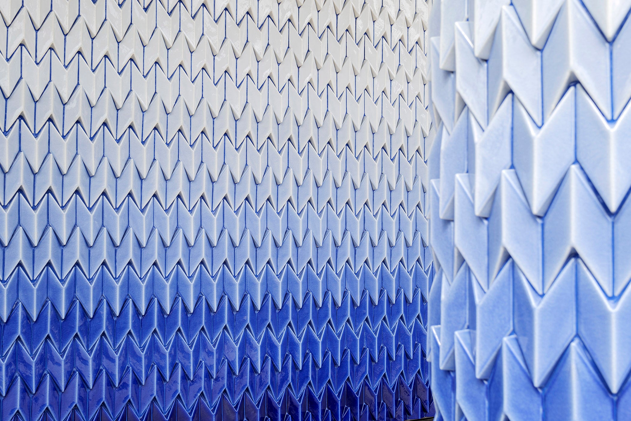 Croydon Colonnade, porcelain public architecture by Adam Nathaniel Furman