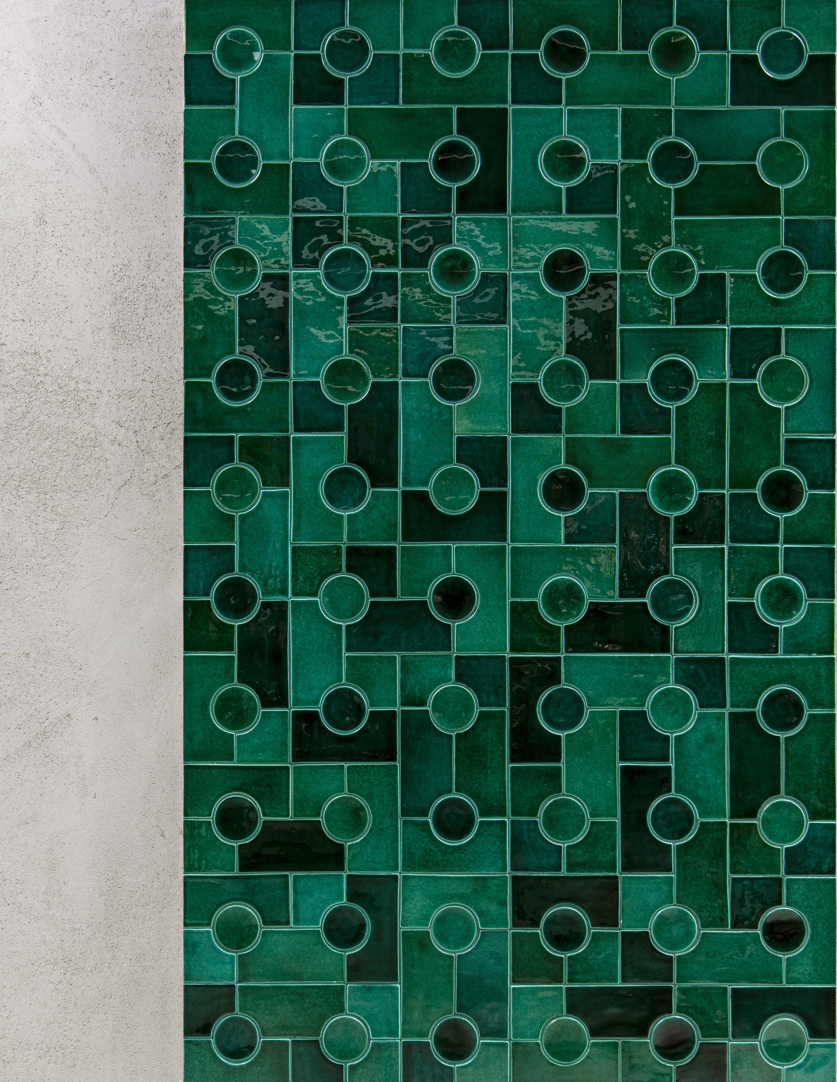 Botteganove New Town Handmade Italian ceramic Tile Collection by Adam Nathaniel Furman