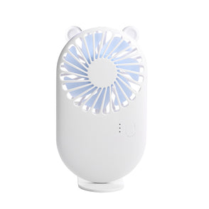 Mini Handheld Fan, USB Desk Fan, Small 3 Speeds Personal Portable Table Fan with USB Rechargeable Battery Operated Fan for Travel Office Room Household