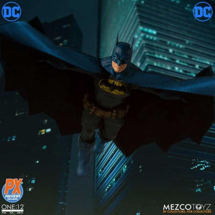 DC Mezco PX Exclusive Batman Blue Supreme Knight One:12 Scale Action F -  The Little Toy Company