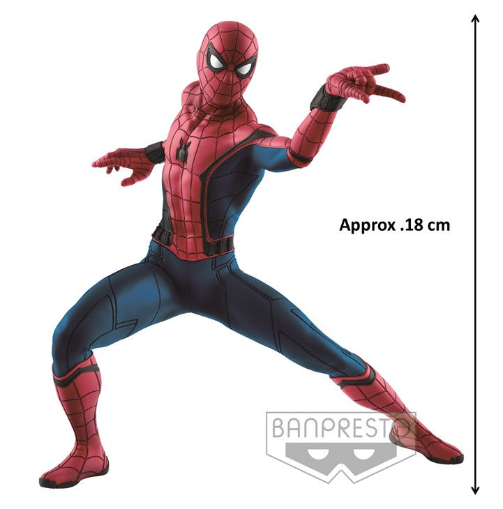 Marvel Bandai Banpresto Homecoming Spider-Man Statue - The Little Toy  Company