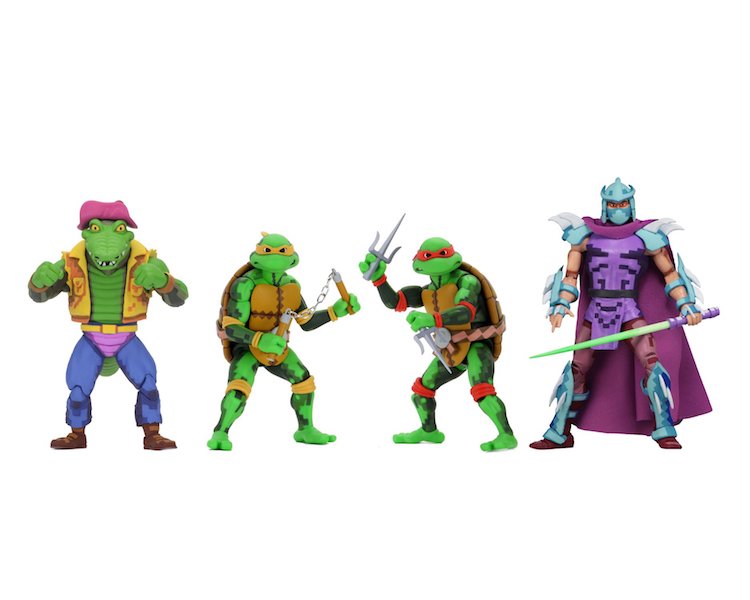 tmnt turtles in time action figures