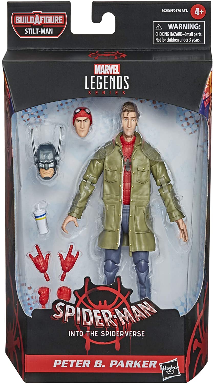 Marvel Legends Spider-Man Into The Spiderverse Series Peter B Parker A -  The Little Toy Company